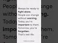 Always be ready to fight alone .....#motivation #mindset #life #alone #fighting #viral #shorts