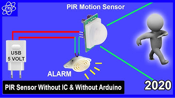 Sensor Gerak PIR Tanpa IC & Tanpa Arduino | Solusi Disinfektan OTOMATIS Sederhana