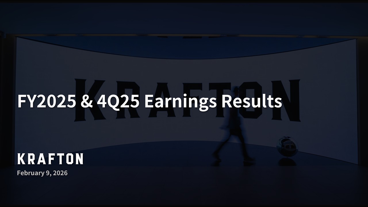 [ENG] KRAFTON FY2025 & 4Q25 Earnings Release