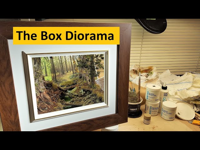 Build a Diorama in a Box DIY - 1/16 scale 