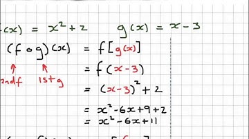 4.2 The composite of two functions