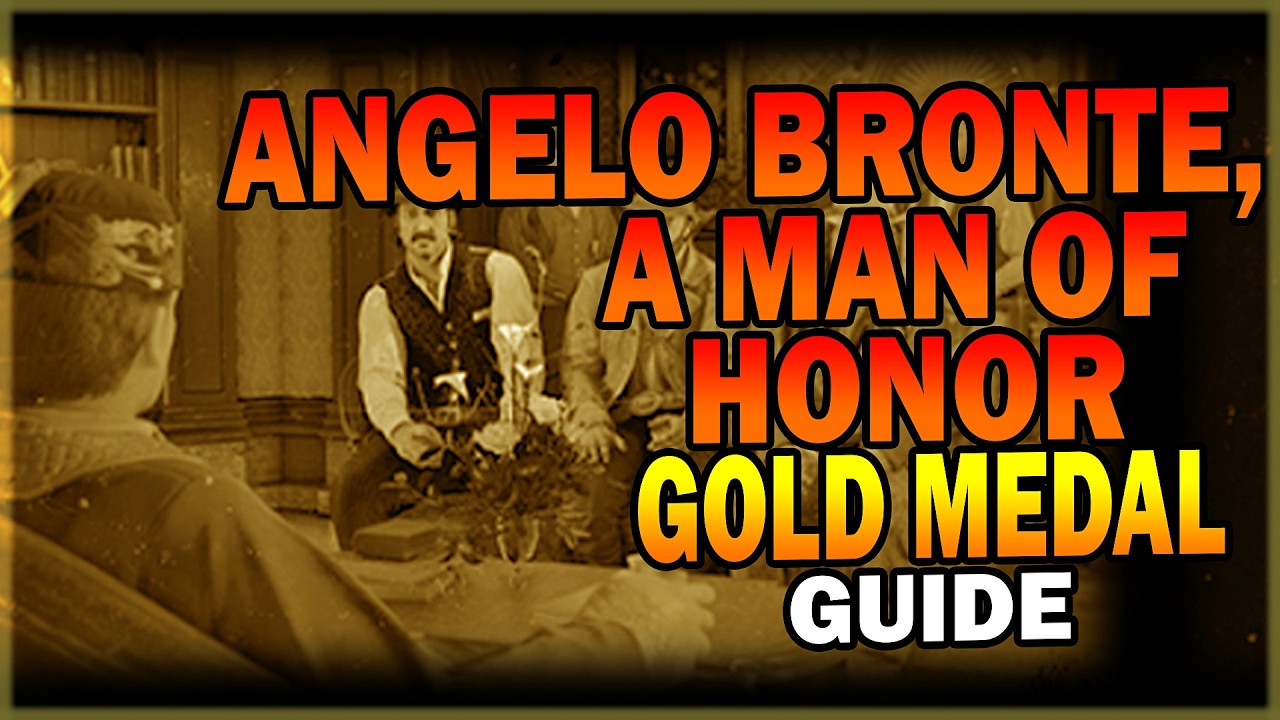 RDR2 Angelo Bronte, A Man of Honor - Gold Medal Guide - Red Dead ...