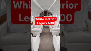 $9,800,000 White Interior Legacy 600 Cabin Tour