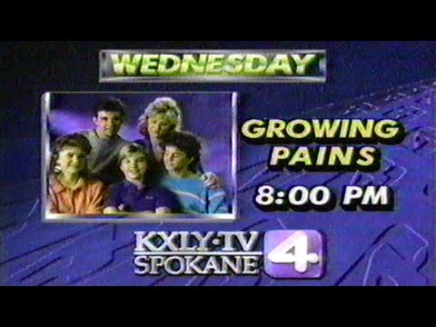Growing Pains KXLY Promo Jul 17 1988