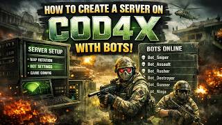 Famous How to Make a Private Server on COD4X with Bots! | 2026 Tutorial Wealth