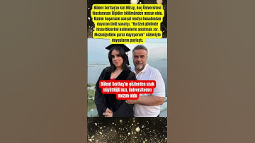 Thumbnail of Bülent Serttaş'ın gözlerden uzak büyüttüğü kızı, üniversiteden mezun oldu #shorts #paraisletmecisi