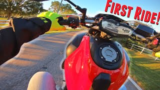 Yamaha FZ07/MT07 First Ride & Review