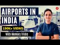 Important airports in india  static gk  ssc parcham