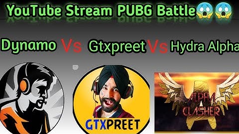 Dynamo Vs Hydra Alpha Vs GTX preet PUBG Battle🔥| Amazing Fight 🔥