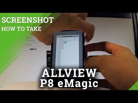 ALLVIEW P8 eMagic SCREENSHOT Tutorial / How to Capture Screen