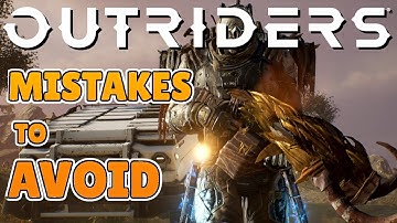 OUTRIDERS: Tips and Tricks, Beginners Guide and mistakes to avoid. Crafting, weapons, legendaries.