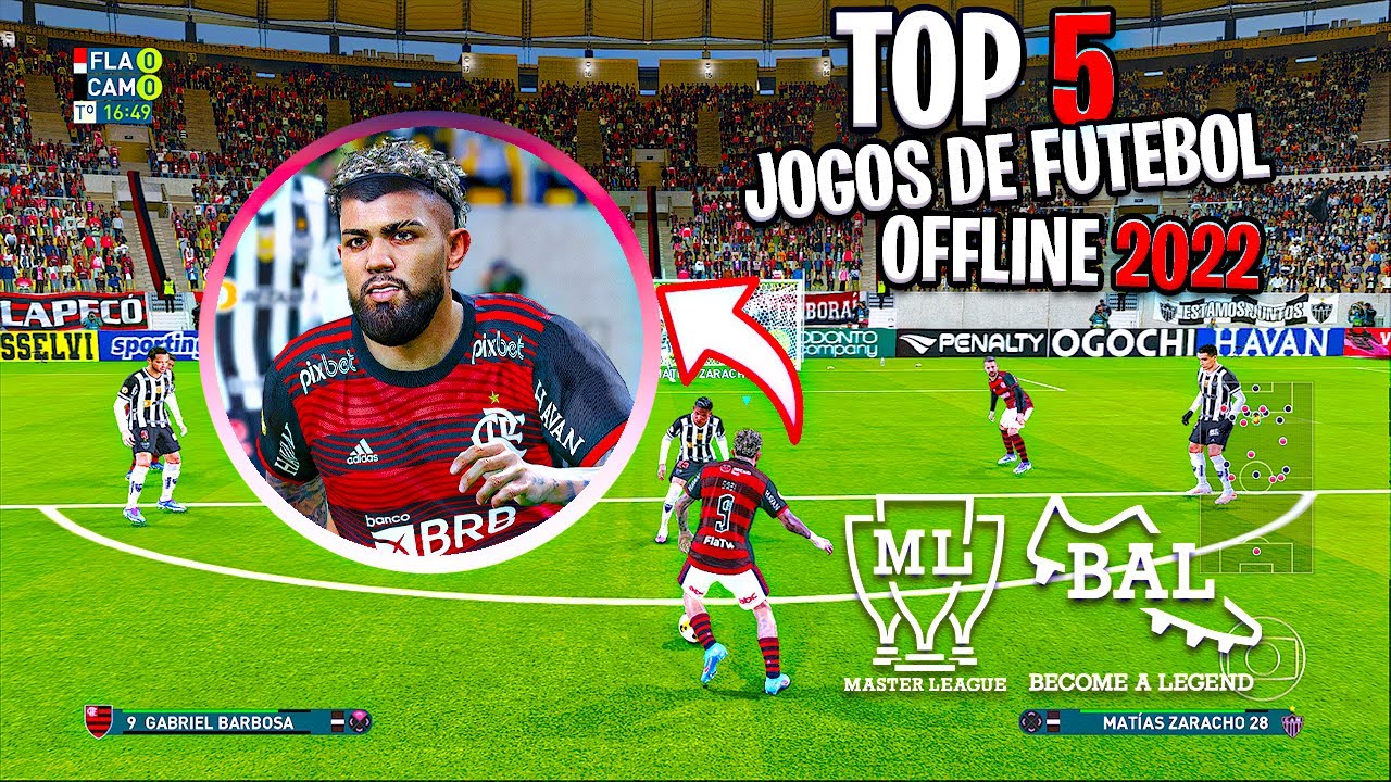 chegou na playstore!!incrível jogo de futebol totalmente offline 50MB com  vários modos de jogo 