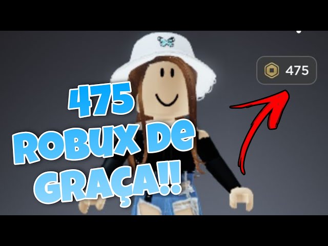 💲⚠️COMO GANHAR 100 ROBUX DE GRAÇA NO ROBLOX!! (Fácil Funciona