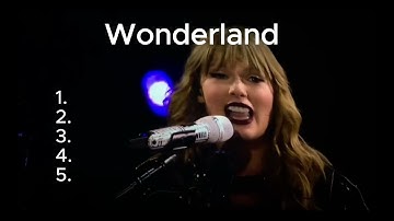 Rank these 5 Taylor Swift songs without knowing what comes next!