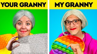 Your VS My GRANNY - Grandma vs TIKTOK | E-Girl VS Soft Girl When Grandma is Coming by La La Life screenshot 5