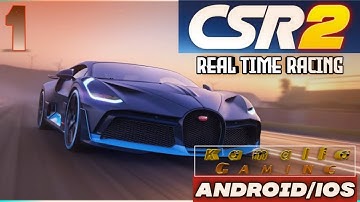 Csr racing 2 - lemborghini - bugatti chiron - walkthrough gameplay - part 1(Android/IOS)
