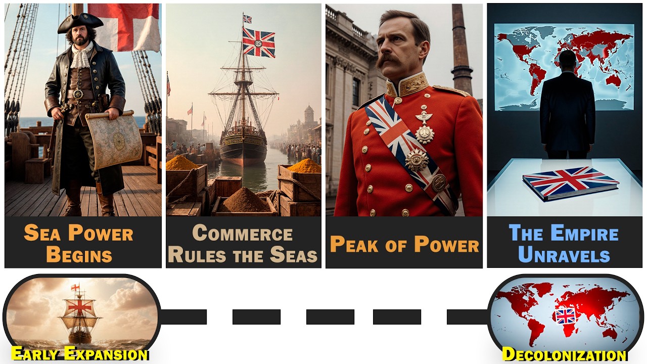 Rise and Fall of the British Empire in 11 Minutes - YouTube