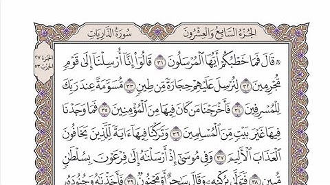 الربع الأول من الحزب ٥٣ من القرآن الكريم - الشيخ محمد أيوب رحمه الله