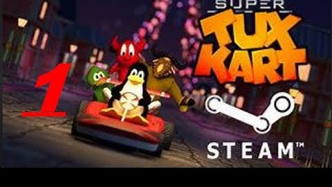 Tux kart gameplay