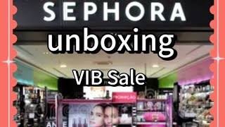 SEPHORA unboxing/VIB Sale/makeup/hauls/subscriptions/2024