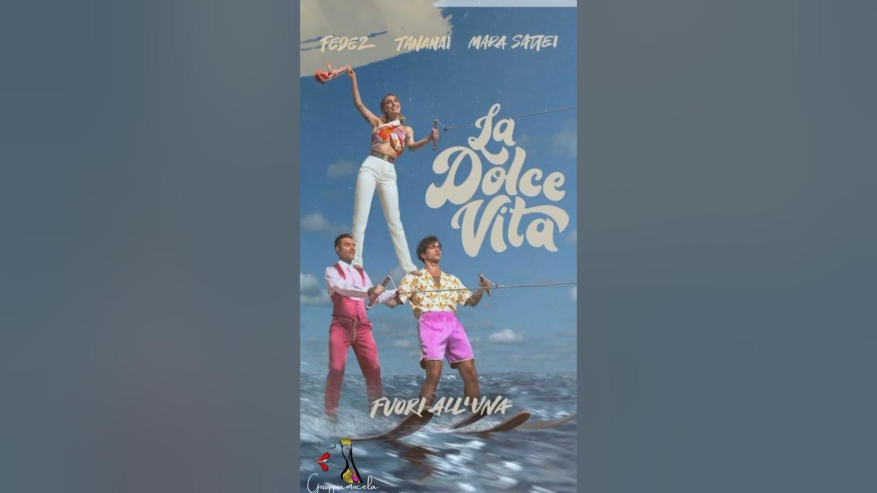 FEDEZ La dolce vita con Chiara Ferragni e Tananai 😁 #shorts