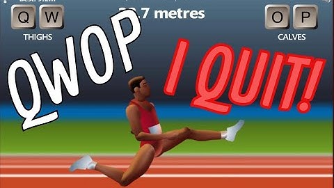 QWOP is the Hardest Game Ever… I QUIT This Retro Flash Game