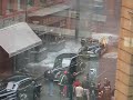Filming of Captain America Northern Quarter Manchester