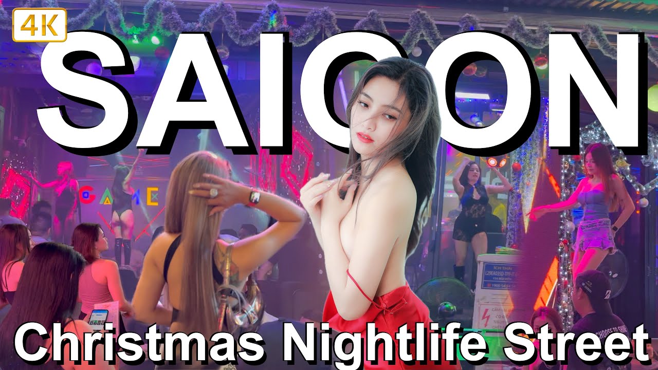 Vietnam Nightlife 2025 🇻🇳 Night Stroll Explore Ho Chi Minh City (Saigon) at Night