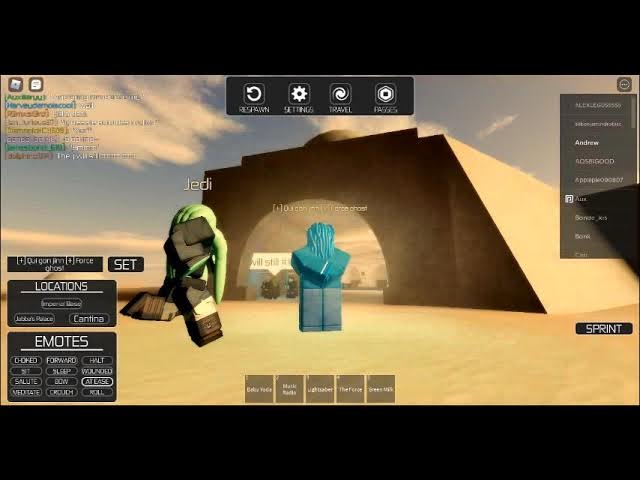 Star Wars: Galaxy Roleplay - Roblox