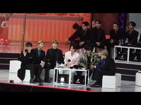 [4k] 200105 GDA BTS 방탄소년단 입장 + feel special 리액션 (단체 fancam) 직캠