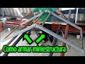 Como armar estructura en sercha