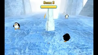 Penguin run adventure game score 2005 screenshot 2