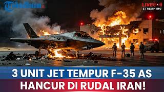 🔴3 JET F-35 AS REMUK DIHANTAM RUDAL IRAN! MARKAS PASUKAN ELIT DIGEMPUR, BELASAN TENTARA TEWAS