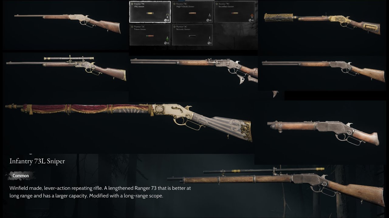 Hunt Weapon Guides: Winfield M1873 (Compact Ammo) - YouTube
