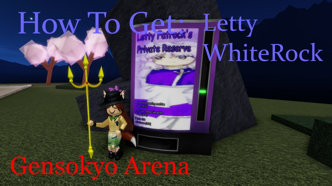 Roblox Gensokyo Arena How To Get Letty Whiterock Youtube - arena roblox