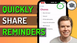 How To Share A Reminder on iPhone, iPad & Mac