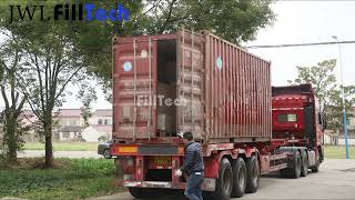 Pasteurization tunnel dispatch to ZAMBIA