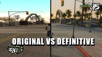 GTA San Andreas: Original Vs. Definitive Edition - Side by Side Comparison