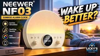 NEEWER NF03 Sunrise Alarm Clock Review 🌅 | The Smarter Way to Wake Up?