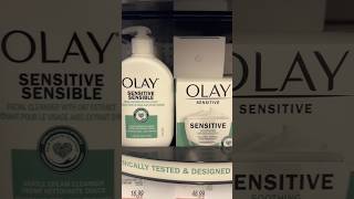 NEW OLAY FOR SENSITIVE SKIN 2024 #shorts #drugstoreskincare #skincaretips