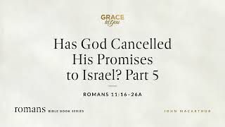 Has God Cancelled His Promises to Israel? Part 5 (Romans 11:16-26a) [Audio Only]