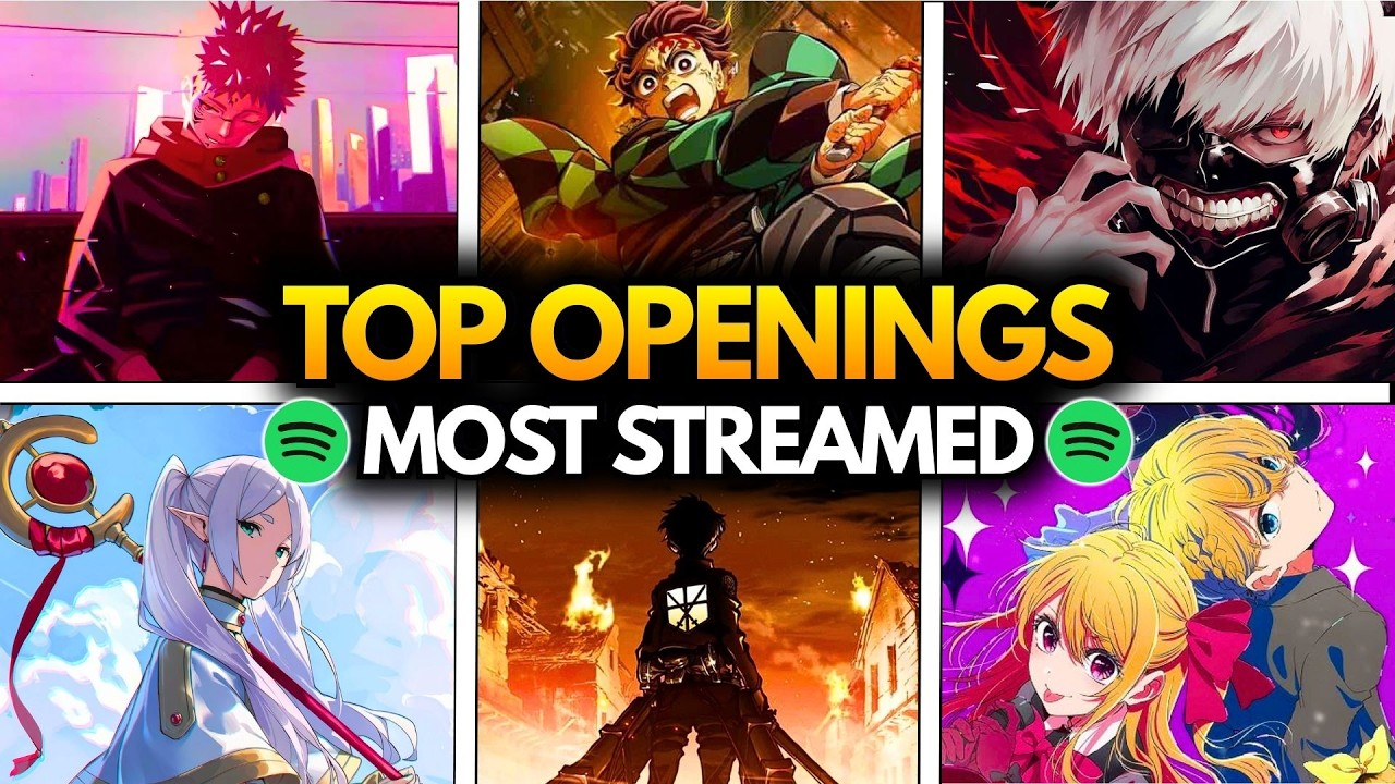 🎵 THE MOST STREAMED ANIME OPENINGS OF EVERY YEAR! (2010 - 2026) 📈