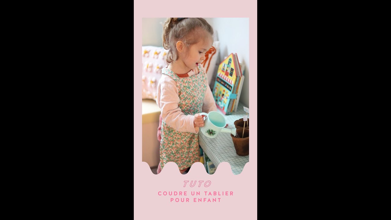 Atelier de la création - Tuto couture tablier enfant