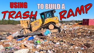 Using TRASH to build a RAMP!?   Landfill Operation