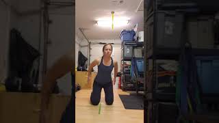 Kneeling squat jumps
