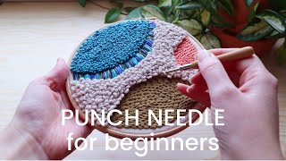 How to Punch Needle  3 Different Techniques You'll Love!