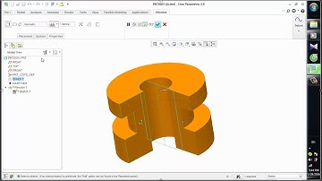 Creo Parametric: Revolve