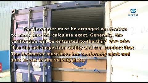 Flexitank charging&discharging