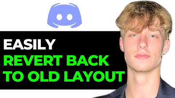 How to revert to the OLD Discord Layout! (Updated 2024)