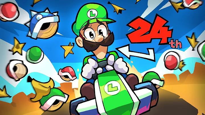 I Joined a 24 Player Mario Kart Tournament. I Got 24th.